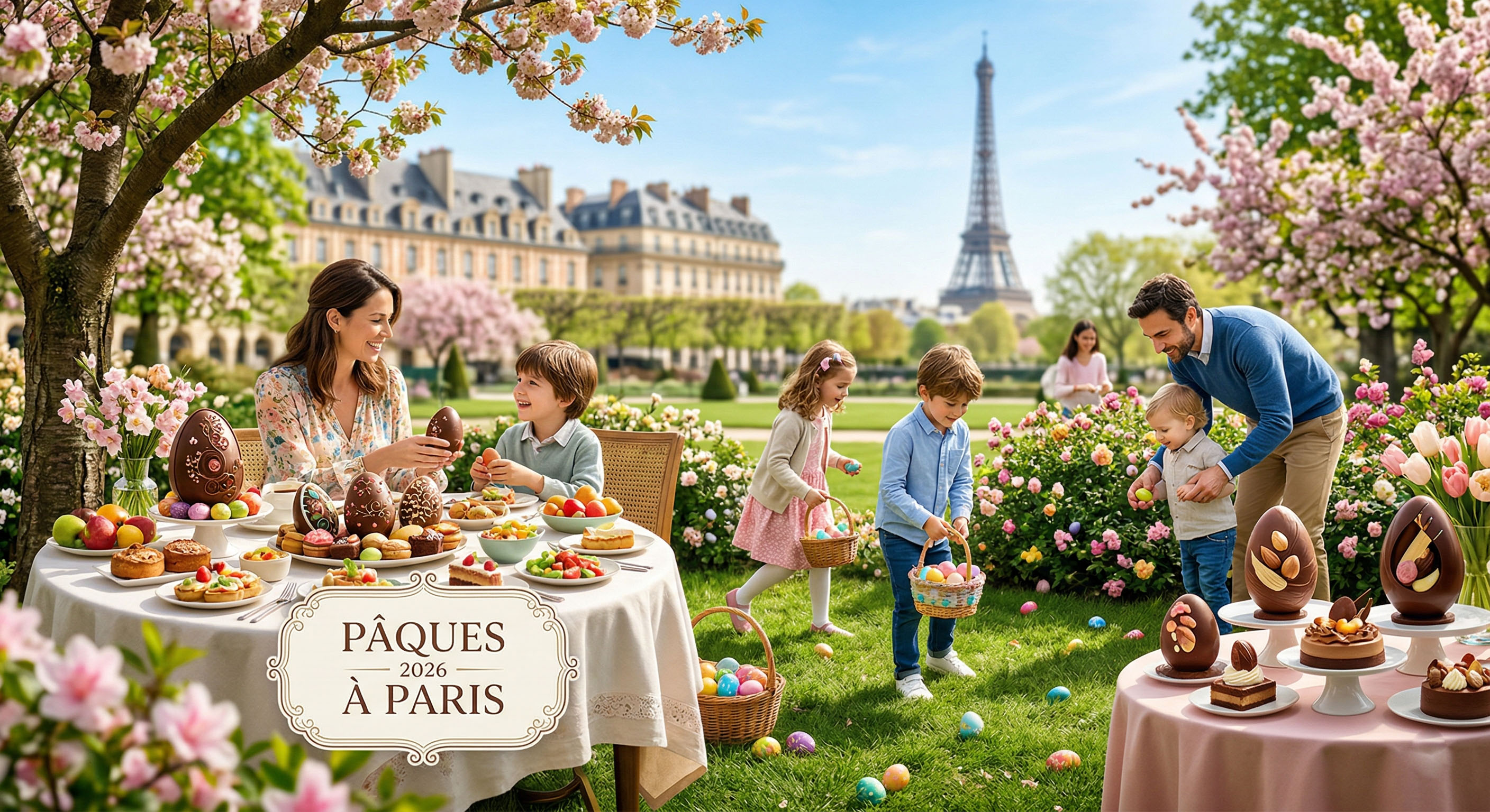 A Handpicked Selection of Chocolates, Brunches, and Egg Hunts for Studio Paris 16 Guests