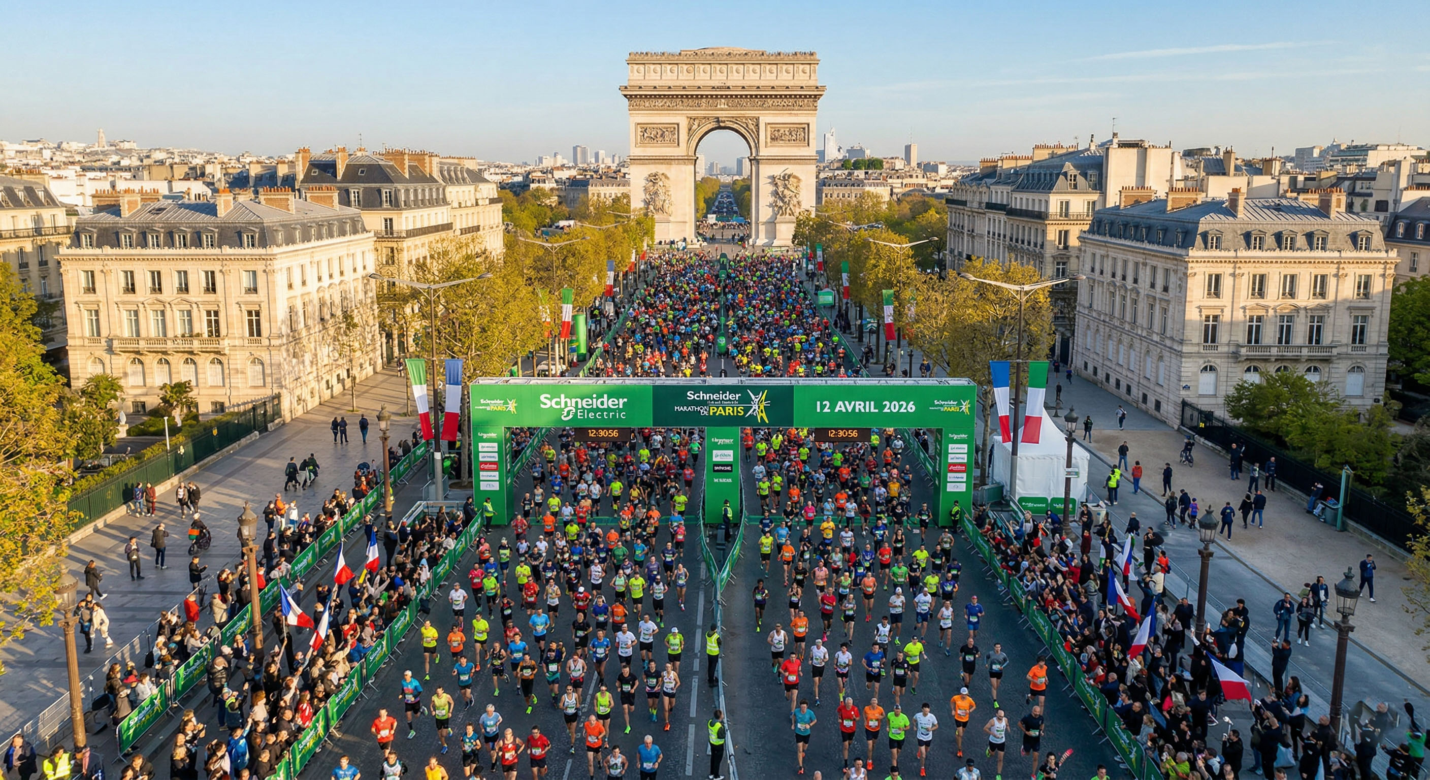 🏃‍♂️ Marathon de Paris 2026 : Vivez la plus belle course du monde avec le Studio Paris 16 !